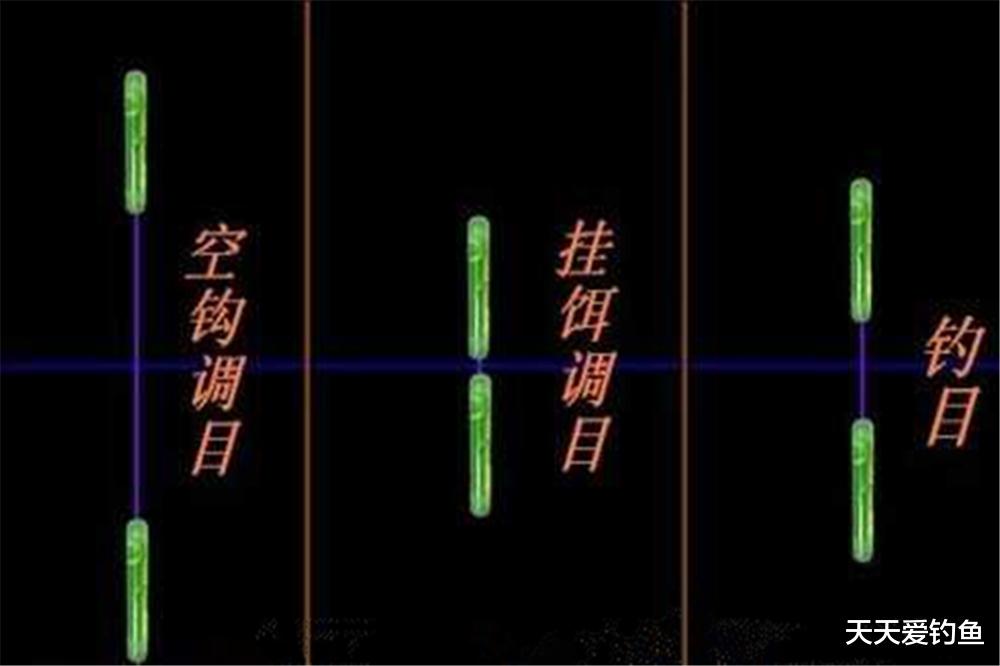 钓鱼技巧：3种夜钓用漂方法，浮漂分别怎么调？