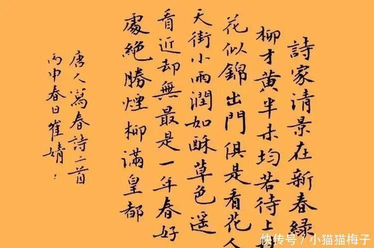 汉字@北大美貌才女崔婧，书法作品真漂亮，水平堪比书法大家！