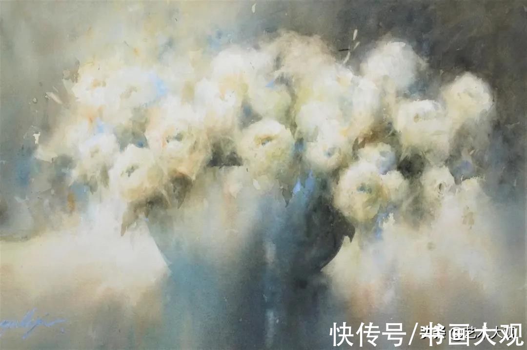 歌丽芝雅！澳大利亚当代女画家珍妮恩·歌丽芝雅水彩画作品专辑